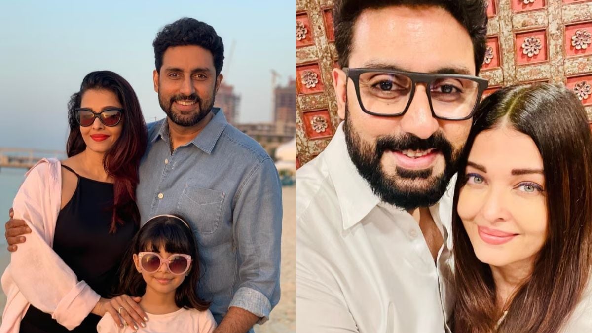 WATCH: Aishwarya Rai Bachchan spotted with Abhishek Bachchan and daughter  Aaradhya at Amitabh Bachchan's house Jalsa amid divorce rumours – Firstpost