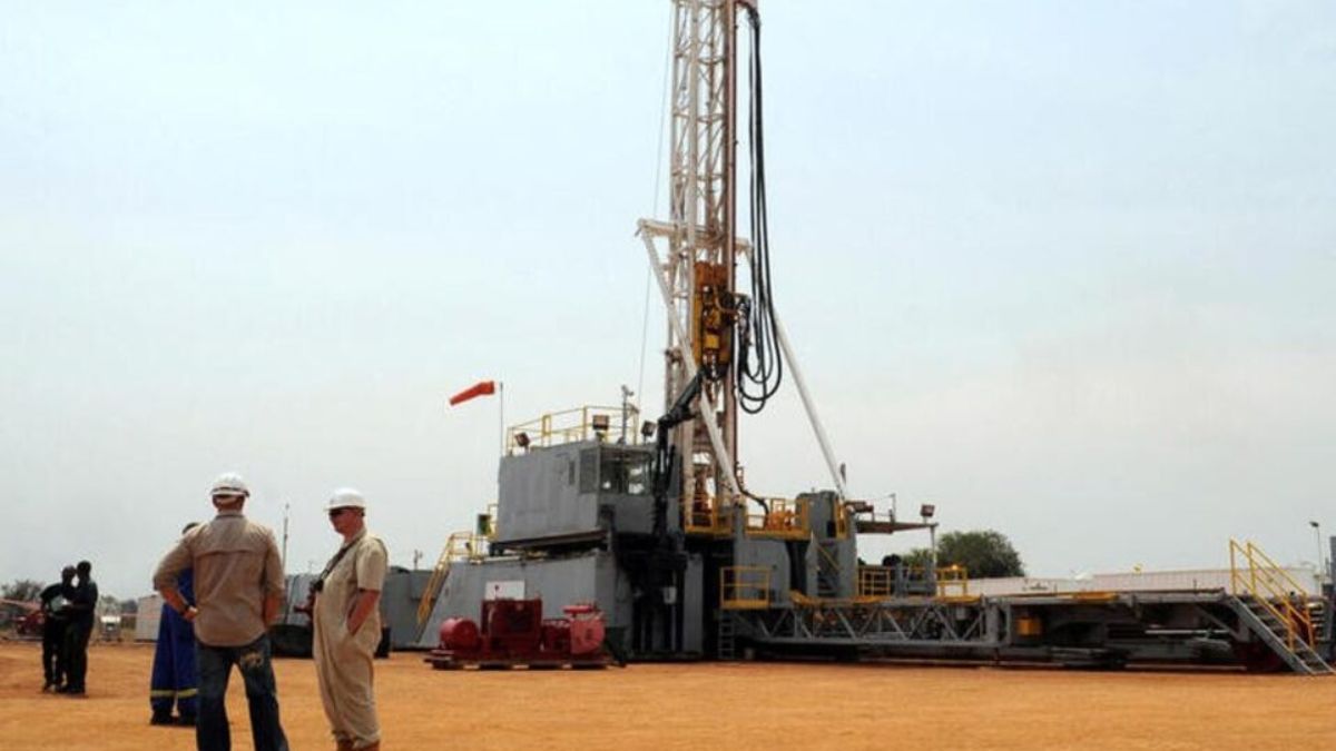 Workers are seen at an oil exploration site in Bulisa district approximately 244km (152 miles) North-West of Kampala January 20, 2012. REUTERS Workers are seen at an oil exploration site in Bulisa district approximately 244km (152 miles) North-West of Kampala January 20, 2012. REUTERS