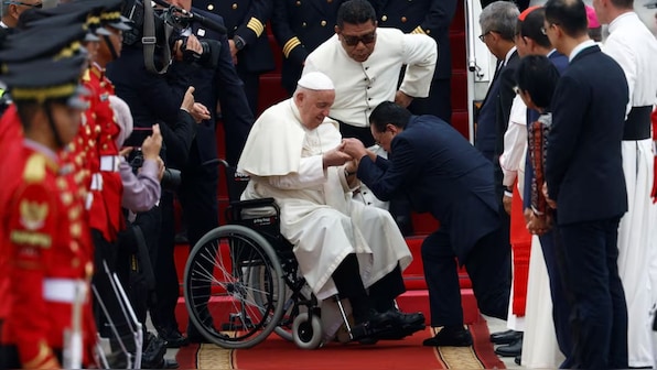 Pope Francis lands in Papua New Guinea for climate change focus amid natural disasters