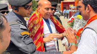Defence Minister Rajnath Singh has said India considers PoK residents as 'our own'. PTI