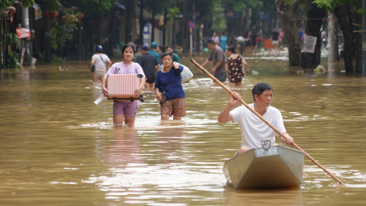 Flooded streets, landslides: How Typhoon Yagi has devastated Vietnam’s capital Hanoi Flooded streets, landslides: How Typhoon Yagi has devastated Vietnam’s capital Hanoi