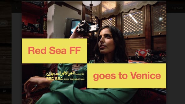 The Red Sea Film Foundation activates across Venice Film Festival