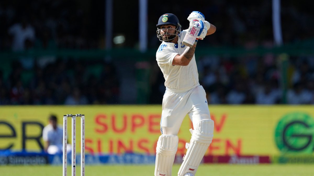 Virat Kohli added yet another batting world record to his achievement list. Image: AP Virat Kohli added yet another batting world record to his achievement list. Image: AP