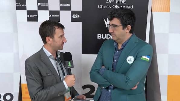Chess Olympiad 2024: Vladimir Kramnik files complaint against cell phones recording India matches vs Uzbekistan