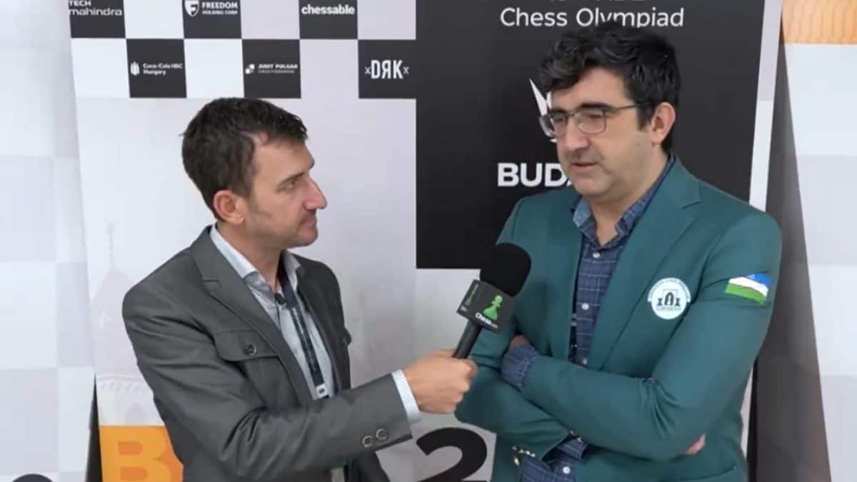 Chess Olympiad 2024: Vladimir Kramnik's official complaint against India rejected by FIDE Fair Play Commission