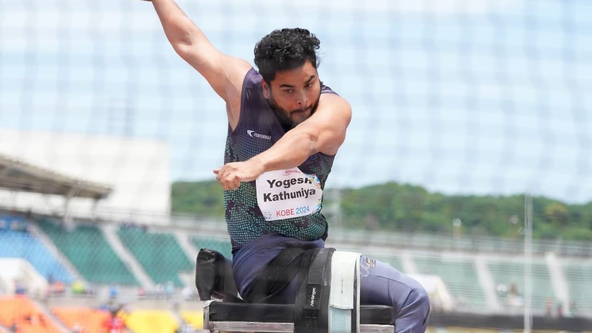 Yogesh Kathuniya repeated his silver medal winning feat from Tokyo at the Paris Paralympics. Image: Instagram Yogesh Kathuniya repeated his silver medal winning feat from Tokyo at the Paris Paralympics. Image: Instagram