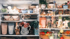 Why are people putting flowers and antiques in their fridges? It's called fridgescaping