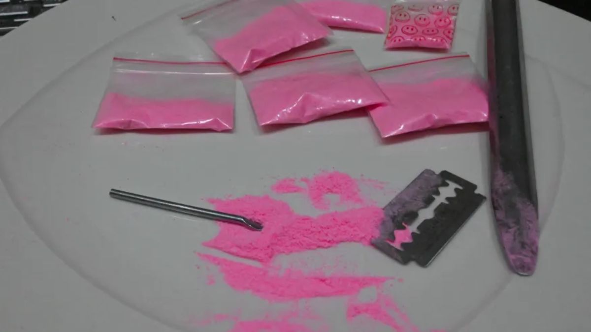 Earlier this month, Spanish authorities carried out their largest ever synthetic drug bust, seizing a large quantity of pink cocaine alongside more than a million ecstasy pills. Image for Representation. Reuters Earlier this month, Spanish authorities carried out their largest ever synthetic drug bust, seizing a large quantity of pink cocaine alongside more than a million ecstasy pills. Image for Representation. Reuters