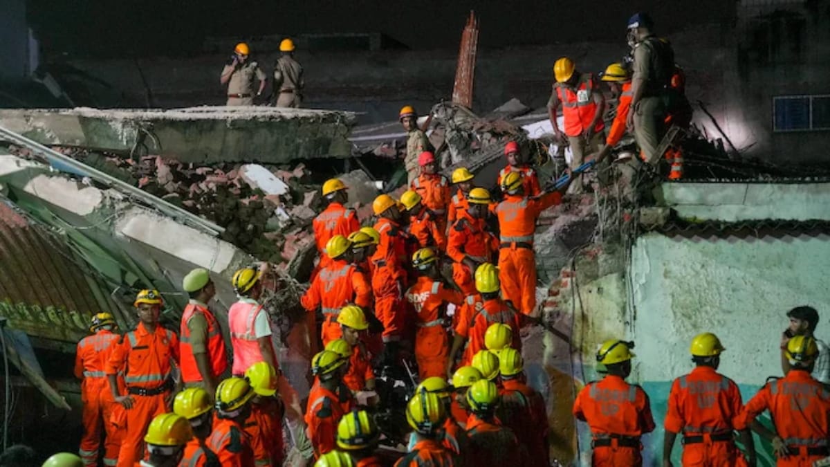 Lucknow building collapse: Death toll rises to 8 after 3 more bodies recovered from rubble