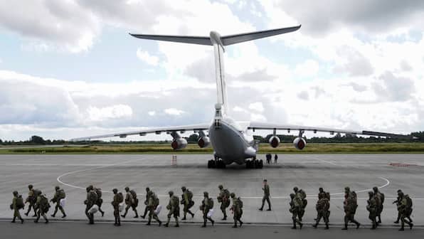 How many Indians inducted into Russian army have been discharged? How many are still left?