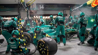 Oil and gas companies are investing heavily in sports including F1 to clean their image. Reuters 