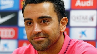 Xavi's recent stint as manager was with Barcelona between 2021 and 2024. Image: Reuters 