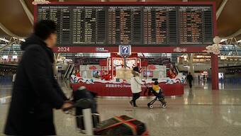 Well, the travel restrictions extend to more than just teachers in China. Reuters