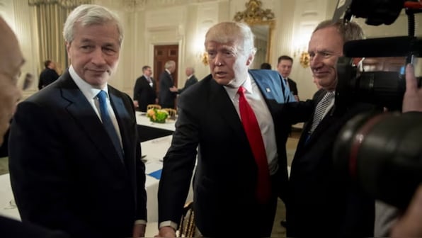 Trump falsely touts JP Morgan CEO Jamie Dimon's endorsement, back-tracks on his claims later