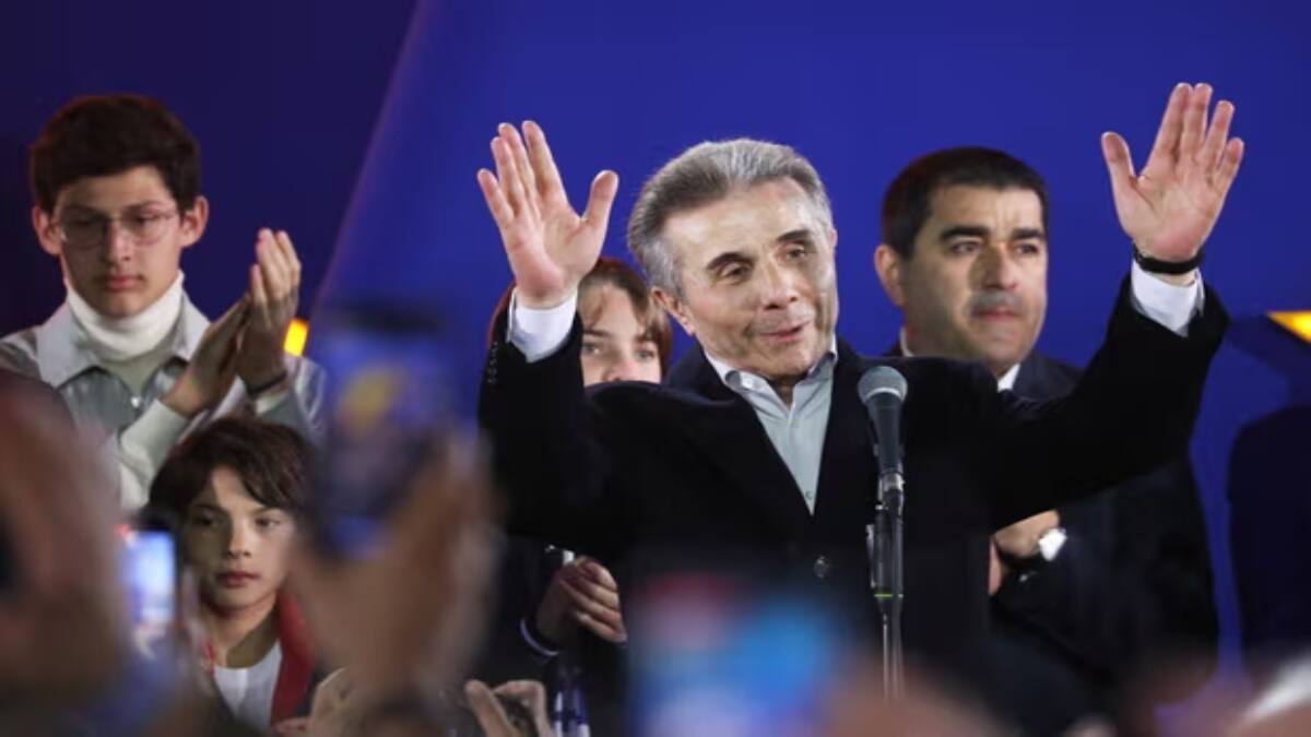 Georgia's pro-Russia ruling party celebrates early victory as ...
