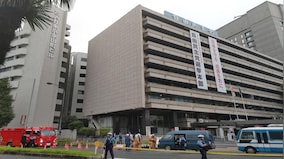 Man arrested in Japan after throwing petrol bombs at ruling party's headquarters