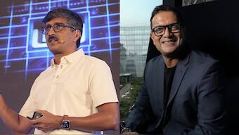 Gokul Subramaniam, President and Vice President, Client Computing Group, Platform & Systems at Intel India (left), and Santhosh Viswanathan, Vice President and Managing Director of Sales, Marketing and Communications Group (SMG) at Intel India. Image Credit: Intel India