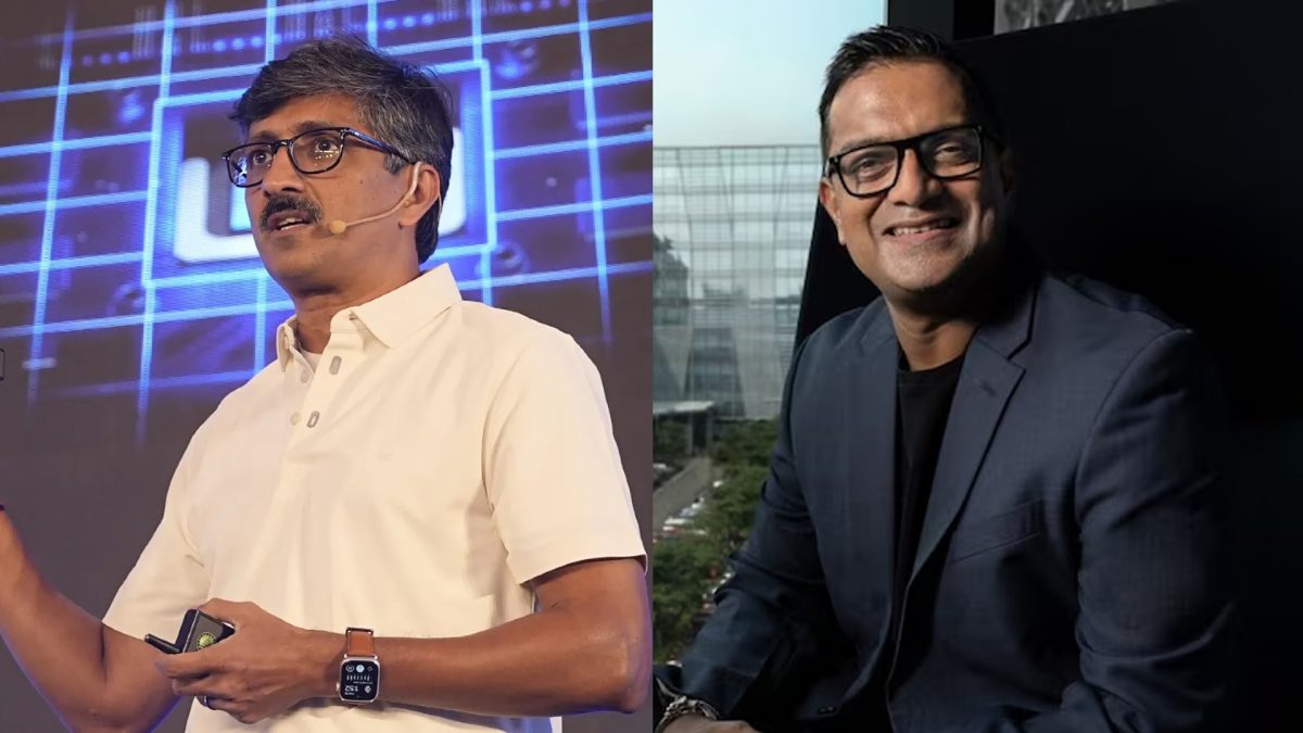 Gokul Subramaniam, President and Vice President, Client Computing Group, Platform & Systems at Intel India (left), and Santhosh Viswanathan, Vice President and Managing Director of Sales, Marketing and Communications Group (SMG) at Intel India. Image Credit: Intel India Gokul Subramaniam, President and Vice President, Client Computing Group, Platform & Systems at Intel India (left), and Santhosh Viswanathan, Vice President and Managing Director of Sales, Marketing and Communications Group (SMG) at Intel India. Image Credit: Intel India