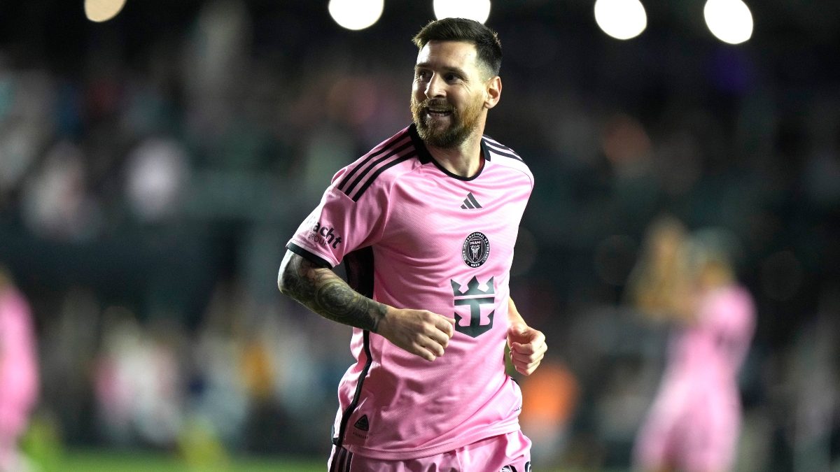 Lionel Messi provided an assist to Jordi Alba's goal in MLS Cup Playoff match against Atlanta United. AP Lionel Messi provided an assist to Jordi Alba's goal in MLS Cup Playoff match against Atlanta United. AP