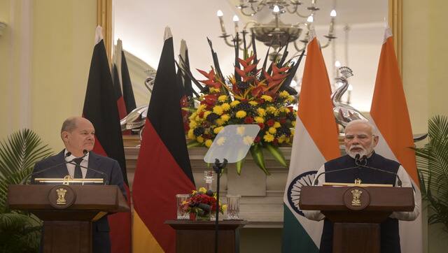 olaf scholz with pm narendra modi