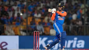 File image of Abhishek Sharma. AP 