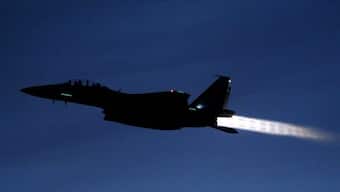 Following the bomb threat on an Air India Express flight, Singaporean fighter jets escorted the plane. Image: x.com/@Ng_Eng_Hen