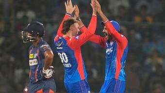 Tristan Stubbs and Axar Patel are among Delhi Capitals' player retentions ahead of IPL 2025 mega auction. AP 