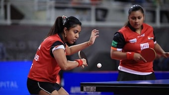 Sutirtha Mukherjee and Ayhika Mukherjee won bronze at Asian Games last year. Image: PTI