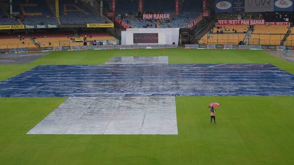 India vs New Zealand: Heavy rain washes out Day 1 of first Test in Bengaluru
