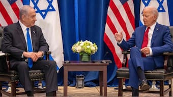 Benjamin Netanyahu and Joe Biden. Source: AFP | FILE. 