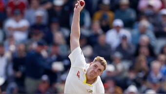 Australia all-rounder Cameron Green in action during the fourth Test of the Ashes series in 2023. Reuters 