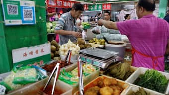 As per the latest data from the National Bureau of Statistics (NBS), China's consumer price index (CPI) rose 0.4 per cent from a year earlier last month, the slowest in three months. Source: REUTERS.