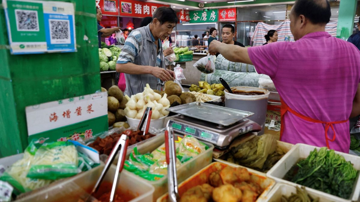 As per the latest data from the National Bureau of Statistics (NBS), China's consumer price index (CPI) rose 0.4 per cent from a year earlier last month, the slowest in three months. Source: REUTERS. As per the latest data from the National Bureau of Statistics (NBS), China's consumer price index (CPI) rose 0.4 per cent from a year earlier last month, the slowest in three months. Source: REUTERS.