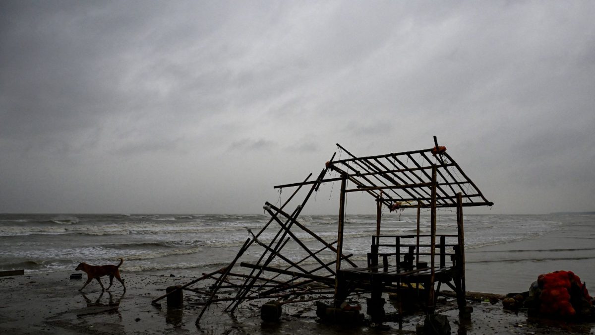 As per Odisha revenue and disaster management minister, as many as 10 districts are likely to be affected by Cyclone Dana that made landfall around midnight on Thursday. Source: AFP. As per Odisha revenue and disaster management minister, as many as 10 districts are likely to be affected by Cyclone Dana that made landfall around midnight on Thursday. Source: AFP.