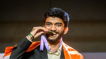 D Gukesh earned the right to challenge Ding Liren for the World Chess Championship after winning the Candidates Tournament in Toronto this year. Image credit: X/@FIDE_chess