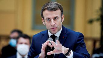 French President Emmanuel Macron. Source: Reuters File
