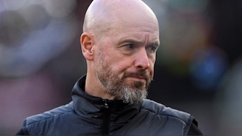 Erik ten Hag has been sacked as Manchester United manager after a poor start to the season. Reuters 