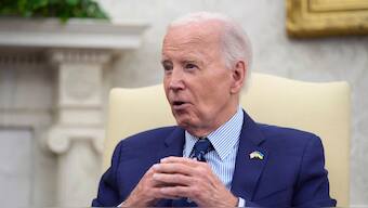 US President Joe Biden is set to travel to storm-ravaged North Carolina. AP