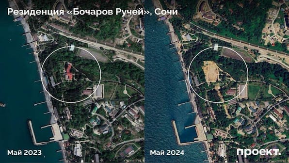 Why has Putin demolished his beloved summer palace in southern Russia?