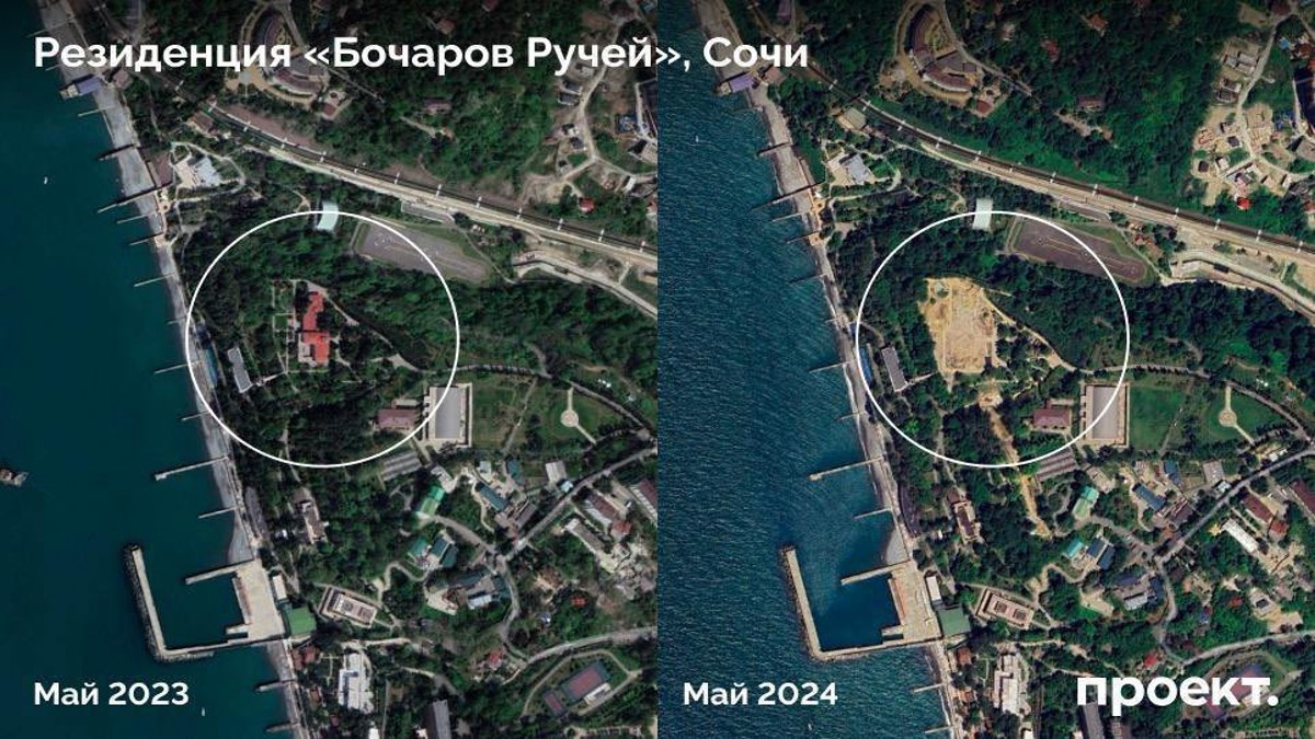 Why has Putin demolished his beloved summer palace in southern Russia? Why has Putin demolished his beloved summer palace in southern Russia?