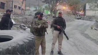 Security increased in Jammu and Kashmir's Ganderbal district where a doctor and six labourers were killed in a terror attack on a tunnel-construction site on the Srinagar-Leh National Highway on Sunday, October 20, 2024. Source: PTI.