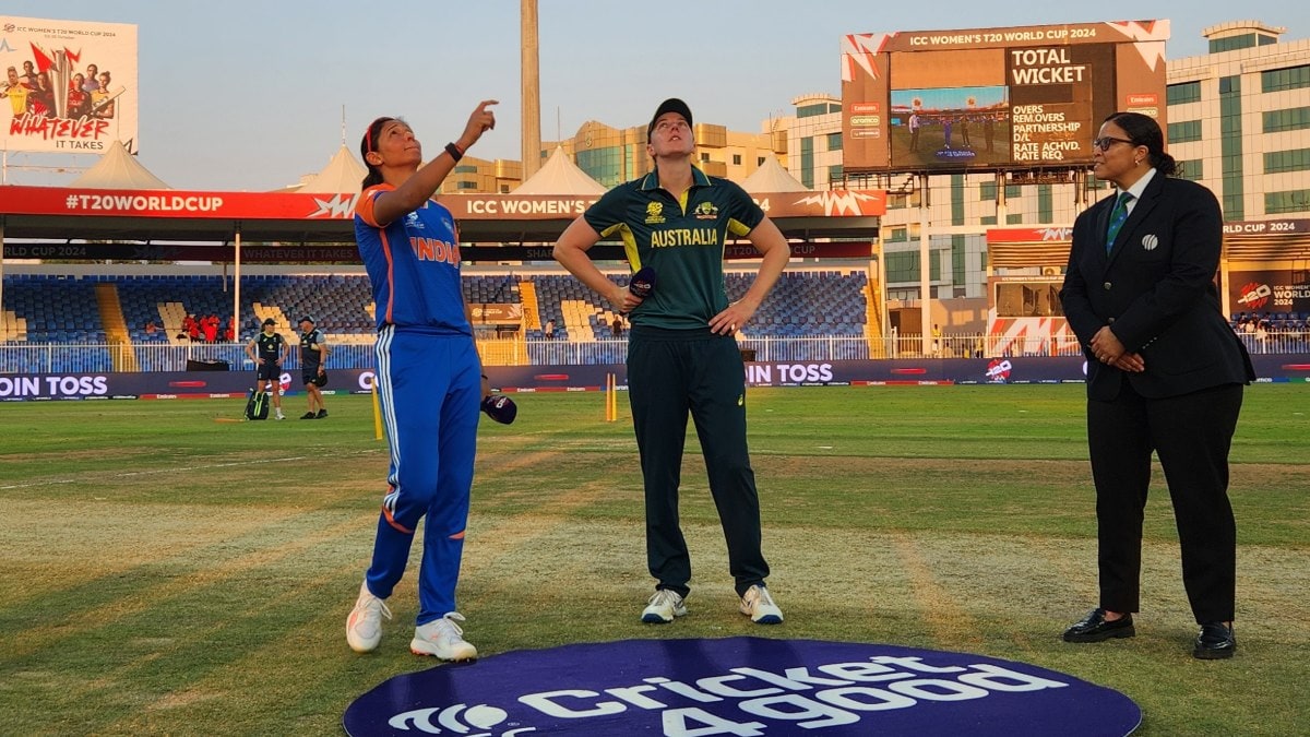 India vs Australia LIVE Score, Women's T20 World Cup 2024, Group A