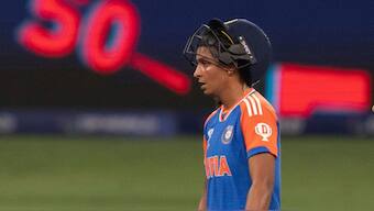 Harmanpreet Kaur-led India failed to qualify for the semi-finals of the 2024 Women's T20 World Cup. AP 