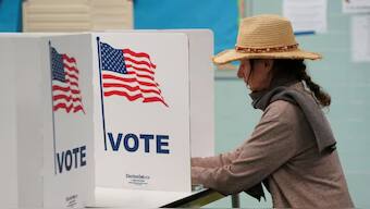 US election is too close to be conclusively predicted at the moment as Donald Trump and Kamala Harris are pitched too closely. (Photo: Reuters)