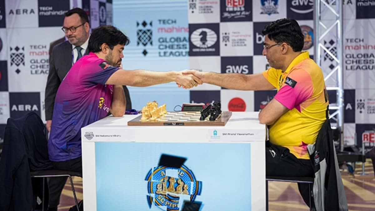 Global Chess League 2024 Nakamura defeats Anand as Grandmasters suffer