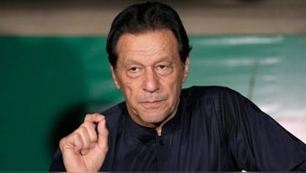 Former Pakistan Prime Minister Imran Khan. File image/ AP 