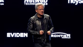 India is quickly becoming a major player in AI, with sectors like agriculture, education, and manufacturing adopting the technology to boost productivity, said Jensen Huang. Image Credit: NVIDIA