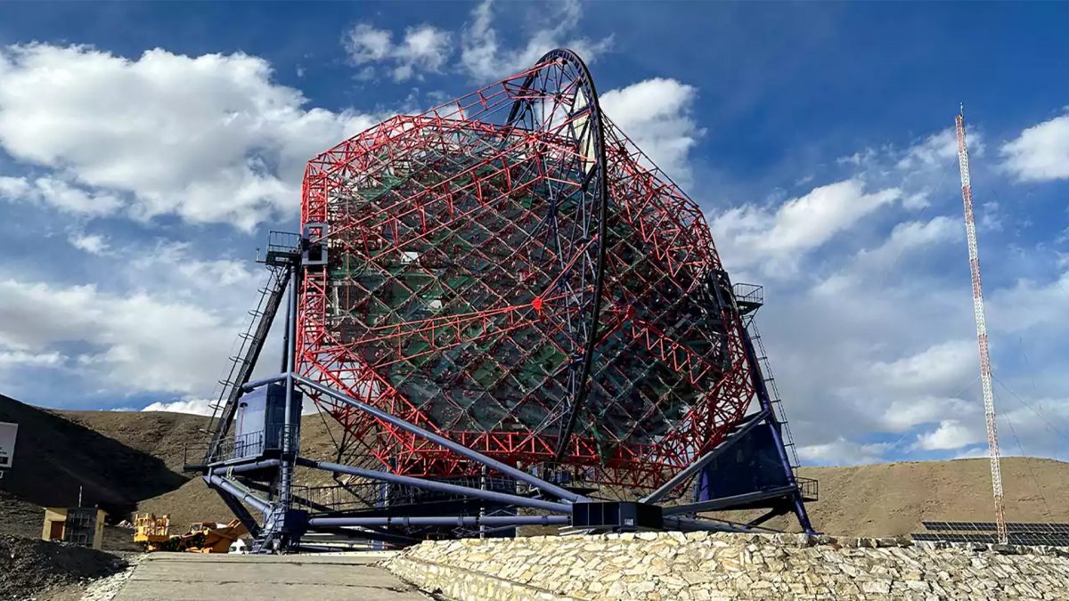 India inaugurates world’s highest imaging Cherenkov MACE telescope in Ladakh India inaugurates world’s highest imaging Cherenkov MACE telescope in Ladakh