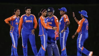 India women's cricket team goes into the T20 World Cup with two wins from two warm-ups. Image: ICC