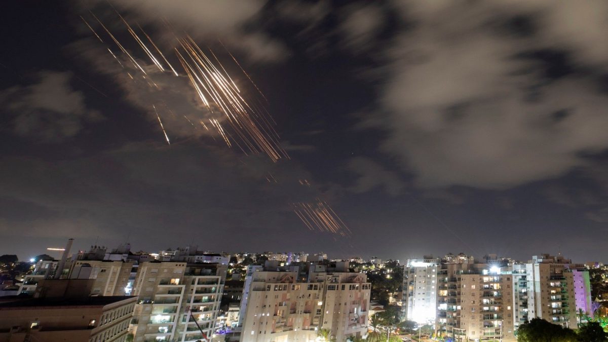 Israel's Iron Dome anti-missile system intercepts rockets, as seen from Ashkelon, on Tuesday, October 1, 2024. Source: REUTERS. Israel's Iron Dome anti-missile system intercepts rockets, as seen from Ashkelon, on Tuesday, October 1, 2024. Source: REUTERS.
